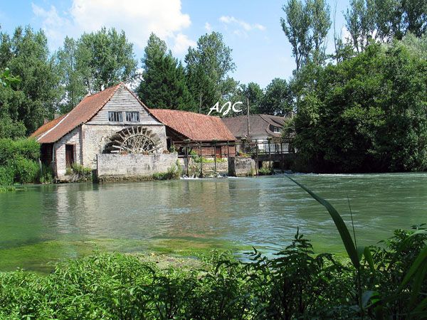 Chambre h�tes Les Vert linettes  Moulin de Maintenay
